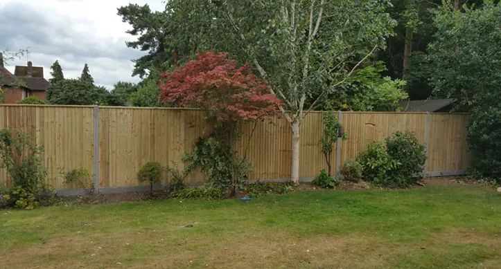 Quality timber fencing project