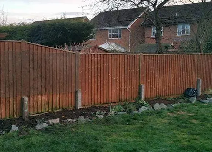 Fence repair work completed